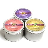 Earthly Body Sun Touched Candle (Set of 3)