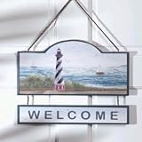 Lighthouse Welcome Sign