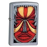 Brushed Chrome, Tribal Madness (ZI20843) Category: Turn Up The Heat Zippo Lighters