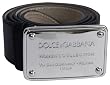 Dolce & Gabbana 90cm Black Pebbled Leather Engraved Buckle Belt BC1836-A5174-80999-90 Dolce & Gabbana 90cm Black Pebbled Leather Engraved Buckle Belt BC1836-A5174-80999-90