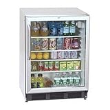 Review Summit  / Summit Professional SCR600BL-CSS Under Counter Commercial Refrigerator w/ Glass Door
