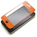 Rix 気泡ZERO iPhone 4用 気泡が入らない液晶保護フィルム (オレンジ) RX-ZRIPH4OR