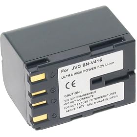 Adorama Battery Pack Replacement for JVC BNV-416 f GR-DVL300 310, 500 505 507 510, 805... by Adorama