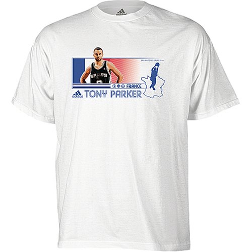 Tony Parker San Antonio Spurs 2008 Olympics NBA Countrymen T- Shirt