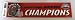 NFL TAMPA BAY BUCCANEERS SUPERBOWL CHAMP BUMPER STICKER