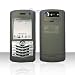 Transparent Smoke Blackberry 8100 8120 8130 Rubber Silicon Skin Cover Case