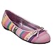 Girls' Xhilaration Joellen Ribbon Ballet Flats - Multicolor