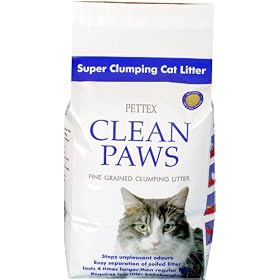 Pettex Clean Paws Super Clumping Ultra Cat Litter 15 kg