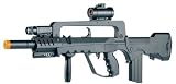 Soft Air Famas Tactical Rifle/Red Dot Scope/Silencer/Light, Black