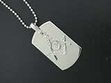 41PGLIwYKTL. SL160  MASONIC MASONS  Dog tag Necklace FREE CHAIN