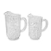 Rubbermaid Commercial 3339CLE Bouncer Plastic Pitcher, 72 oz, Clear