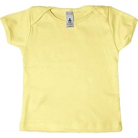 American Apparel Infant Baby Rib Short Sleeve Lap T-Shirt