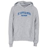 Sweatshirt Woman Heather Gray  St. Kitts & Nevis Athletic  Country