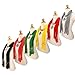 Elegant Charm Pendant Jewelry Necklace Scarf w/Fleur de lis Medallion-11 Colors