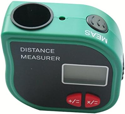 Grand Index Handheld ultrasonic distance meter STCP-3001 with flexible tape, with laser marker