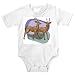 Onesie with fauna, running, imberbis, nature, environment, savannah, kudu, lesser, an...