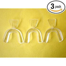 D.I.Y(Do It Yourself) Moldable Thermofitting Teeth Whitening Trays- 3 trays