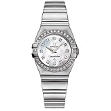 Omega Constellation Double Eagle Diamond Mother-of-Pearl Ladies Watch 1589.75 by Omega