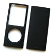 Apple iPod Nano 4G 4th Generation Rubberized Snap-On Hard Case Protector Black