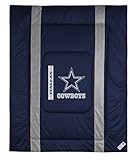 Dallas Cowboys NFL Sideline Twin Bed/Bedding Sports Comforter