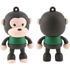 8GB Baby Monkey Affenbaby USB 2.0 High Speed Silikon Stick Pen Disk f�r Windows und MacOS gro�es Geschenk (8GB, Braun)