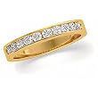 14K Yellow Gold Diamond Anniversary/Wedding Band - 0.50 Ct.