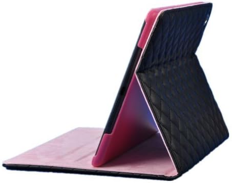 CASEWOOT iPad mini 2 Folio (Love Series) Case - iPad mini with Retina Display PU Leather Smart Cover Auto Sleep / Wake Feature - (iPad mini 2, White Red Hearts)