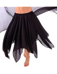 BELLY DANCE 13 PANEL CHIFFON SKIRT / BLACK