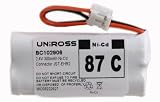 Uniross BC102906 2 x AAA Cordless Telephone Battery 87C