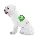 A HARD-ON DOESN'T COUNT AS PERSONAL GROWTH Hooded T-Shirt for Dog or Cat MEDIUM - WHITE