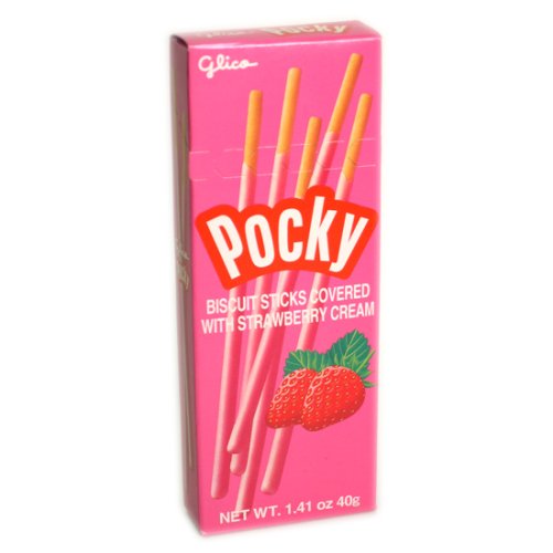 Glico Pocky with Strawberry Fudge for 3 Boxes by Glico