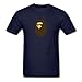 MOYI Men Cotton Great Designed Cool Fashionable Bapes T Shirt
