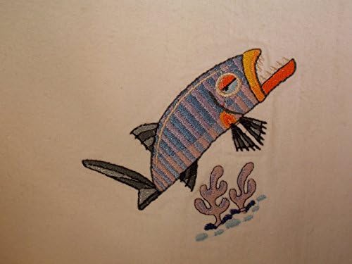 Machine Embroidery Baracuda Baby Changing Mat, Diaper Bag Travel Bath Mat