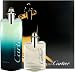 Declaration Essence by Cartier for Men 2 Piece Set Includes: 3.3 oz Eau de Toilette Spray + 1.6 oz After Shave Lotion (Glass Bottle)