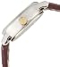 Timex Women's T2N3369J Classic Analog Silver Case Brown Leather Strap Dress Watch image 4