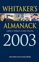 Whitaker's Almanack 2003: 135th Annual Edition. Standard Edition