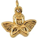 14K Yellow Gold Baby Angel Pendant 41PGZXHzA%2BL. SL160 14K Yellow Gold Baby Angel Pendant
