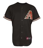 Arizona Diamondbacks Replica Alternate Home Jersey - Black Extra Large