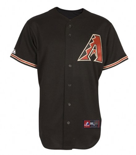 Arizona Diamondbacks Replica Alternate Home Jersey - Black Small