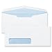 Quality Park 21412 Quality Park Security Window Envelopes, Traditional Seam, #10, White, 500/Box