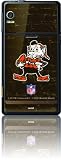 Skinit Protective Skin for DROID - Cleveland Browns Logo - Distressed mascot