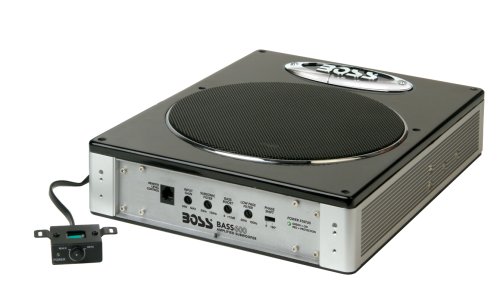 Boss Audio BASS600 8-Inch Low-Profile Amplified Subwoofer (Single)