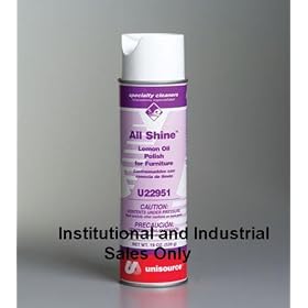 All Shine� with Lemon Oil, 20 Ounce, 12/Case