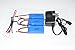 Feifan YiZhan Tarantula JJRC X6 RC Quadcopter Spare Parts 7.4V 1200mah Battery with AC Charger with 3in1 Cable