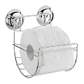 Wenko 16968100 Toilettenpapierhalter Milazzo Super-Loc - Befestigen ohne Bohren, Chrom, 13.5 x 15 x 14 cm