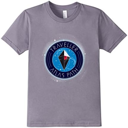 Kids [Premium Quality] Atlas Path - travellers pin Shirt - NMS 6 Slate