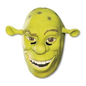 Rubie?s Costume Co Shrek 3/4 Vinyl Mask