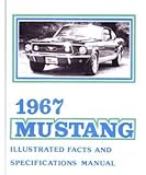 1967 FORD MUSTANG Facts Features Sales Brochure Book