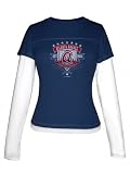 Atlanta Braves Women's Cooperstown Long Sleeve Layered Banner Tee