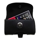 Horizontal Leather Case with Belt Clip/Loop for the Sony NWZ-E345